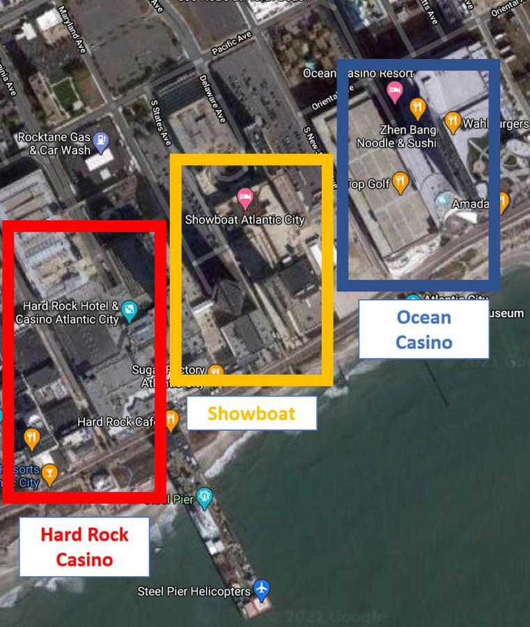 Cozysuites At Showboat Spacious 2Br 3Ba Ocean Front Condo Atlantic City Extérieur photo